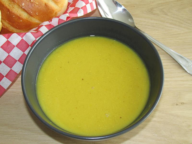 Linsubauna súpa (slow cooker)