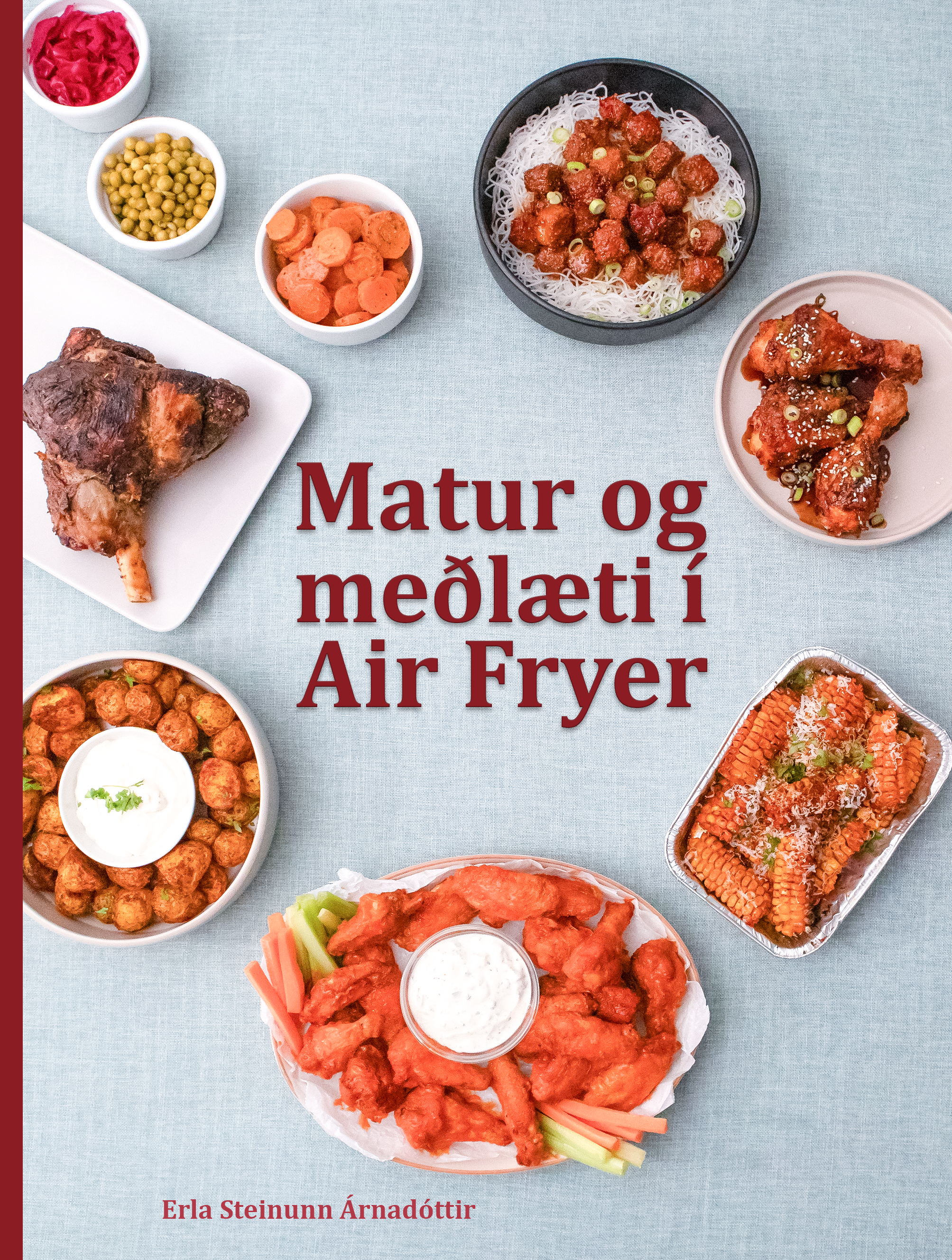 Eldað í air fryer - Banner